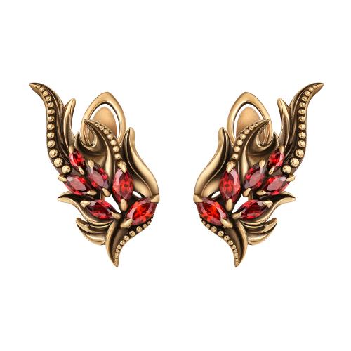 OR9302 RUB CLIMB Earings FUOCO Fiore di Firenze