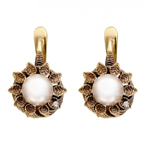 OR2007 Earings NASCITA DI VENERE Fiore di Firenze