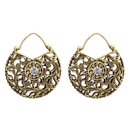 OR2006-1 Earings REGALIA DELLE REGINE GRANDE Fiore di Firenze