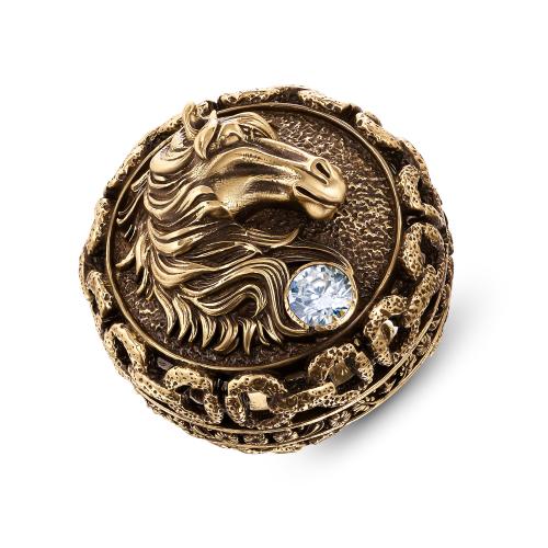 AN3208 Ring CAVALLO Fiore di Firenze