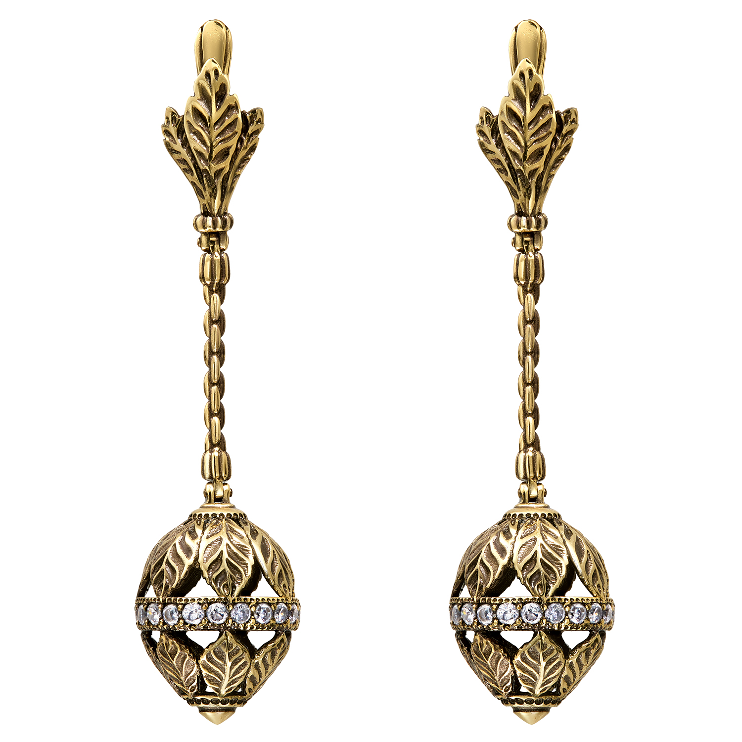 OR1240-1 CRYSTAL Earings LAURA IMPERATRICE Fiore di Firenze
