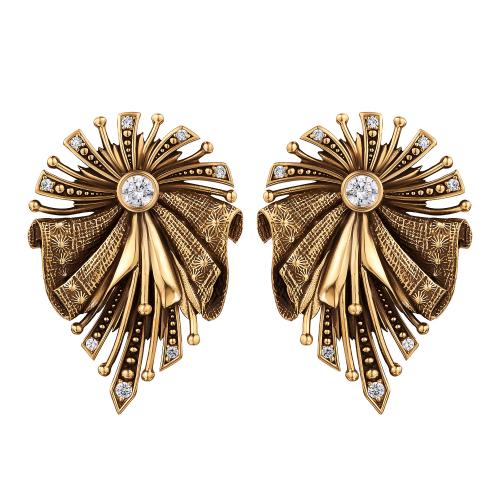 OR3352 CRYSTAL Earings ZIMARRA Fiore di Firenze