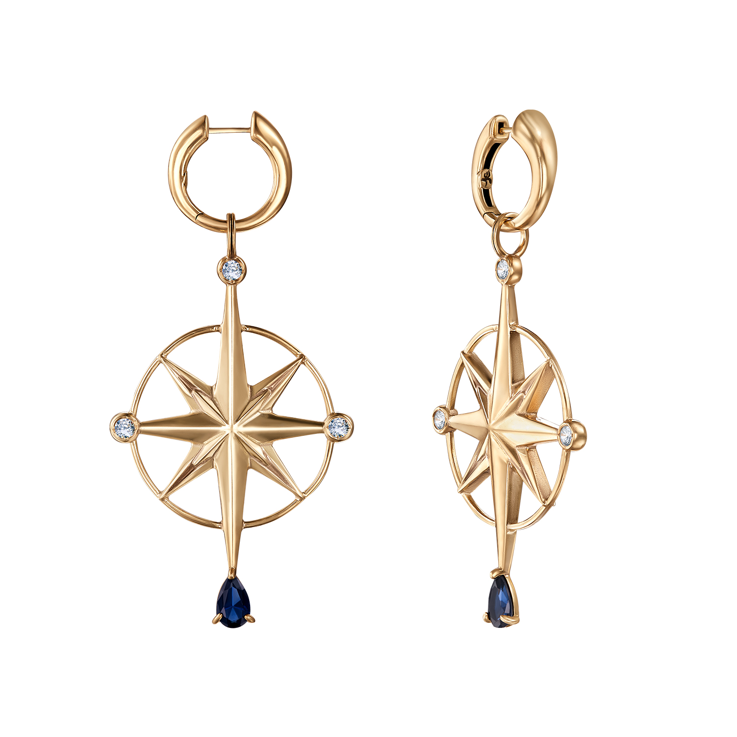 OR9303 CONGO Earings VELOCITA Del VENTO Fiore di Firenze