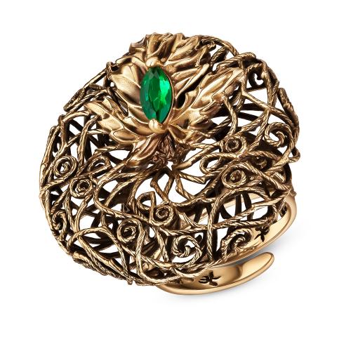AN9305 Ring MASCHERA FLOREALE  Fiore di Firenze