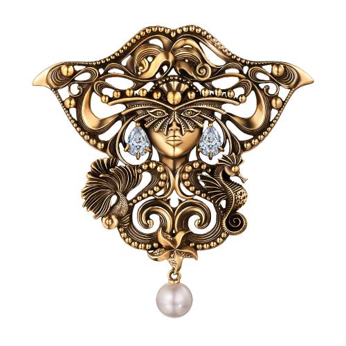 SP9304 Broosh/Necklace AСQUA Fiore di Firenze