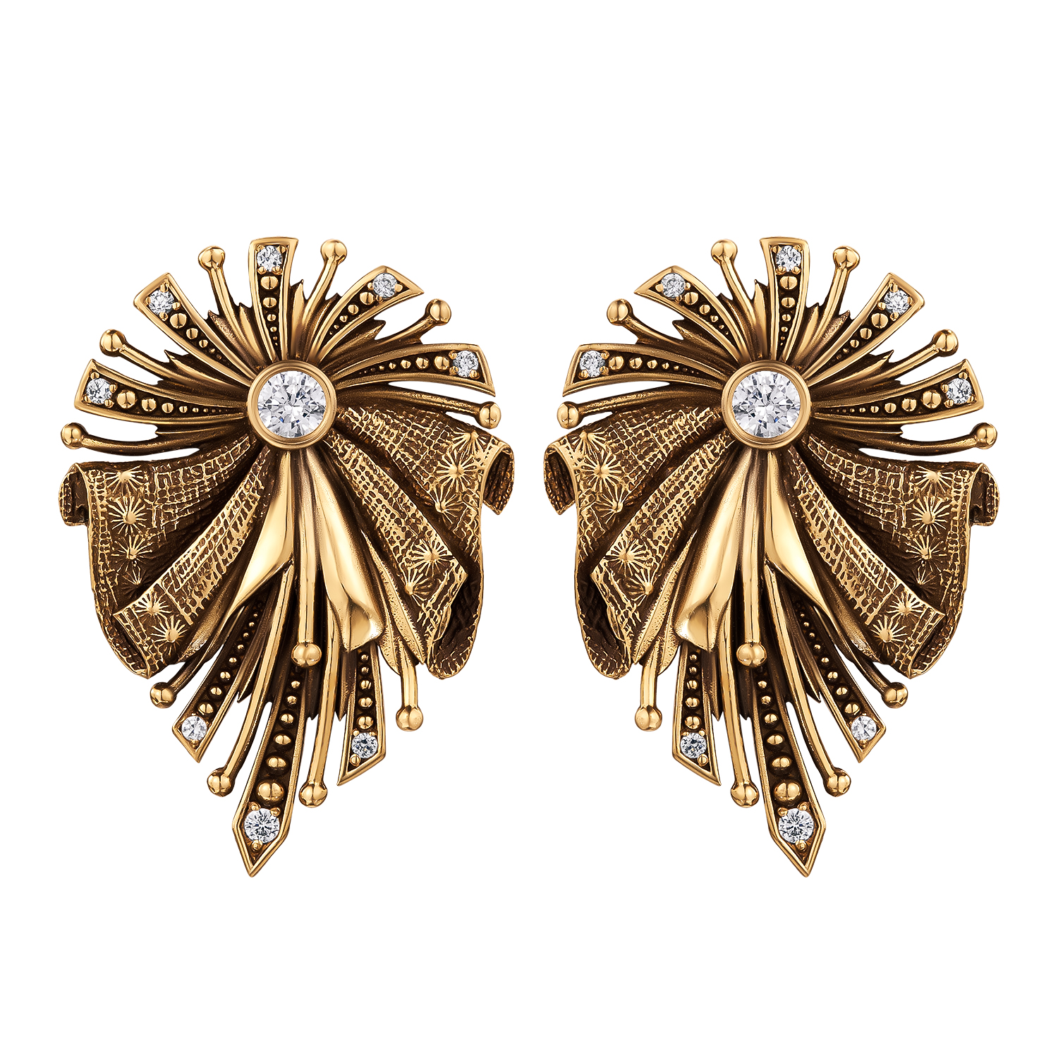 OR3352 CRYSTAL Earings ZIMARRA Fiore di Firenze