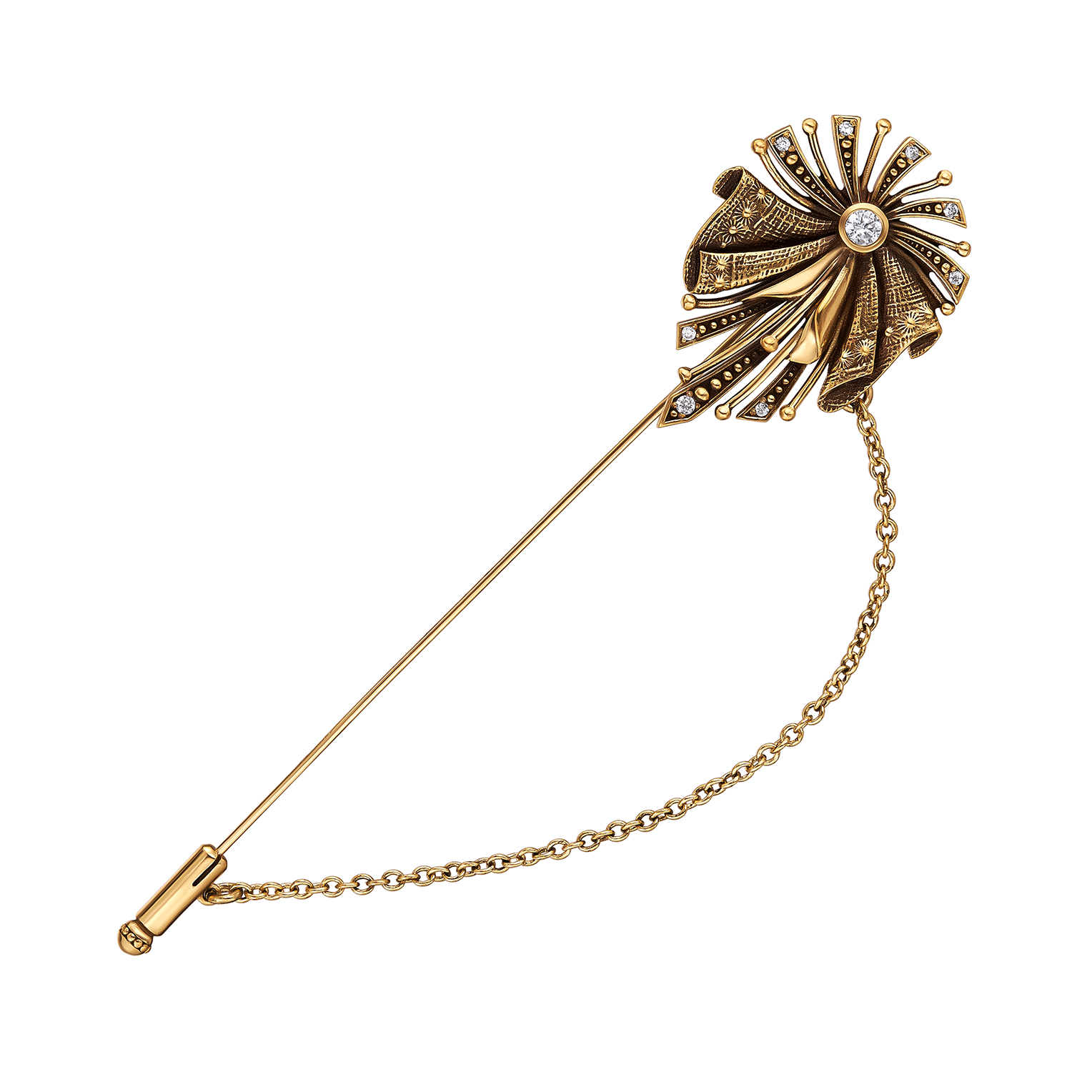 SP3352 CRYSTAL Broosh ZIMARRA Fiore di Firenze