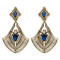 OR310721 TANZANITE Earings RAGNO ART DECO Fiore di Firenze