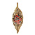 CO3030 Broosh/Necklace Сoccinella Fiore di Firenze