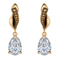 OR0433 CRYSTAL PIC Earings SFARFALLIO  Fiore di Firenze