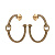 OR3218  RING Earings CAVALLO Fiore di Firenze