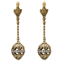 OR1240-1 CRYSTAL Earings LAURA IMPERATRICE Fiore di Firenze