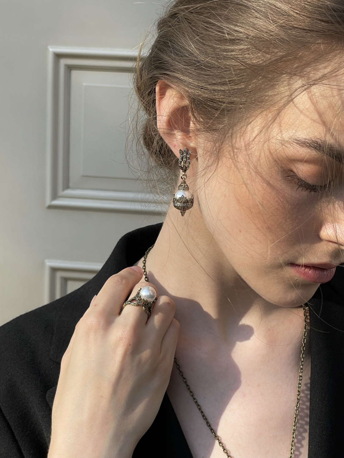 OR101218 Earings CORONA Fiore di Firenze