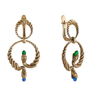 OR2403 Earings SERPENTI Fiore di Firenze