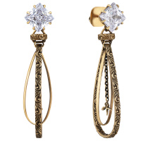 OR1605 CRYSTAL Earings VIVIENNE Fiore di Firenze