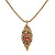CO3030 Necklace/Broosh Сoccinella Fiore di Firenze