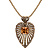 SP5354 Broosh/Necklace CUORE Fiore di Firenze