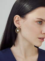 OR1729 PEARL Earings ARCLET Fiore di Firenze