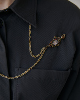 SP5456 CRYSTAL Broosh/Necklace BRILLANTE Fiore di Firenze