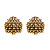 OR2105 Earings пусеты Trifoglio Fiore di Firenze