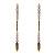 OR6364 CRYSTAL Cерьги SPIGHETTA Fiore di Firenze