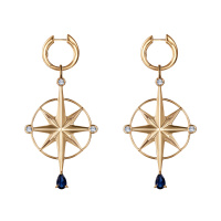 OR9303 CONGO Earings VELOCITA Del VENTO Fiore di Firenze