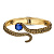 BR2032 BLU Bracelet SIGNORE DEI MARI Fiore di Firenze