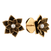 OR0320 Earings пусеты LOTO Fiore di Firenze