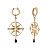 OR9303 CONGO Earings VELOCITA Del VENTO Fiore di Firenze