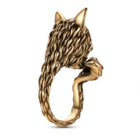 AN3201 Ring GATTO E TOPO Fiore di Firenze