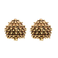 OR2105 Earings пусеты Trifoglio Fiore di Firenze
