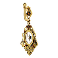 OR5456 CRYSTAL Earings BRILLANTE Fiore di Firenze