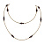 CO1311 GRANATO Necklace TONDO Fiore di Firenze