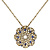 SP1850 TANZANITE Сотуар/Broosh ORNATO Fiore di Firenze