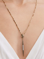 CO6377 CRYSTAL Necklace IL SPADA  Fiore di Firenze