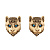 OR3216 MUSERUOLA Earings пусет PUMA LEONE DI MONTAGNA Fiore di Firenze