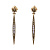 OR6377 CRYSTAL Earings IL SPADA Fiore di Firenze