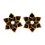 OR0320 Earings пусеты LOTO Fiore di Firenze