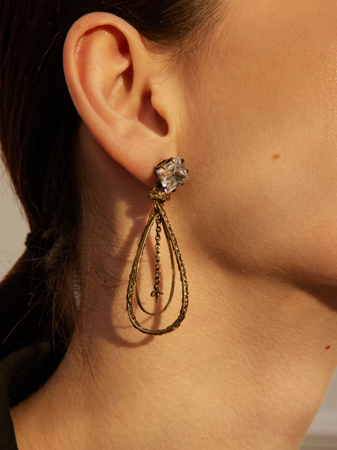 OR1605 CRYSTAL Earings VIVIENNE Fiore di Firenze