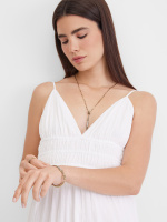 CO6377 CRYSTAL Necklace IL SPADA  Fiore di Firenze