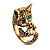AN3201 Ring GATTO E TOPO Fiore di Firenze