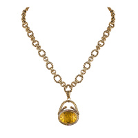 CO8200 Necklace VETRO COLORATO Fiore di Firenze