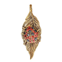 CO3030 Necklace/Broosh Сoccinella Fiore di Firenze