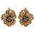 OR1810 NERO Earings Fiori del paradiso Fiore di Firenze