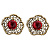 OR1154 Earings Beatrice Fiore di Firenze