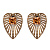 OR5354 Earings  CUORE Fiore di Firenze