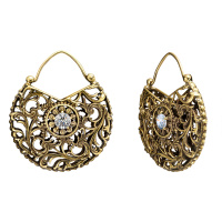 OR2006-1 Earings REGALIA DELLE REGINE GRANDE Fiore di Firenze