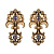 OR05025 Earings IRIS ARALDICO NOVA Fiore di Firenze